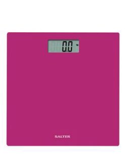 Salter Glass Digital Platform Bathroom Scale - Fuchsia